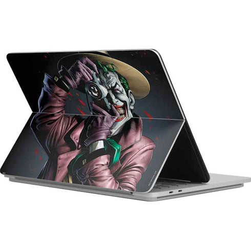 DC Comics The Joker Killing Joke Cover Art by Brian Bolland Surface Laptop Studio Skin